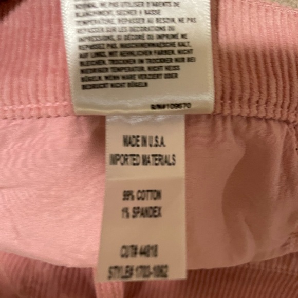 Mid rise super flare pink cords - Picture 4 of 7